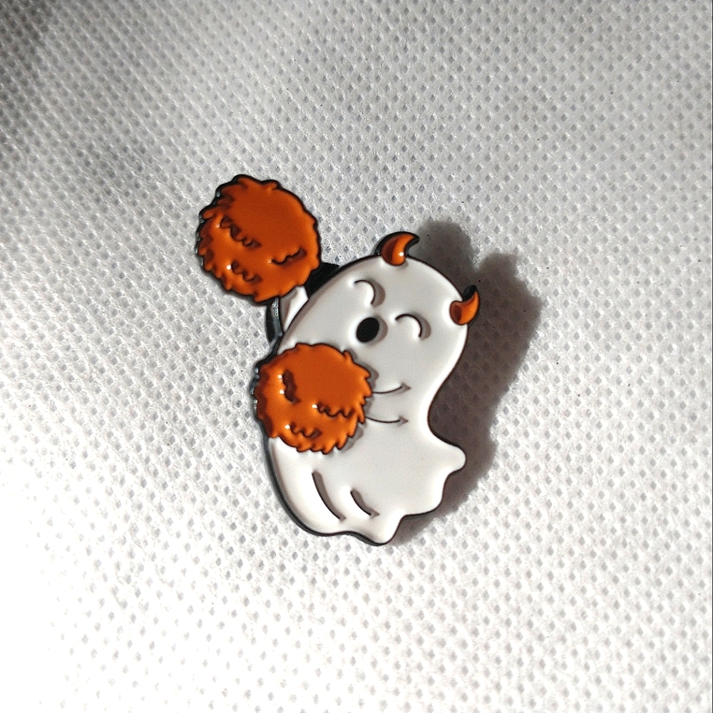 ๐ง 3/$30 Cheerleader Demon Ghostie Enamel Pin NEW